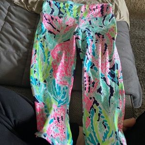 lilly pulitzer workout pants brand new never worn no tags